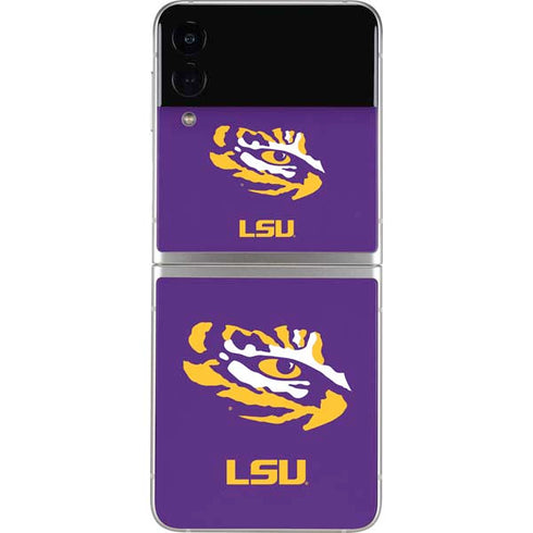 Louisiana State University - LSU Tiger Eye Logo Galaxy Z Flip4 5G Skin